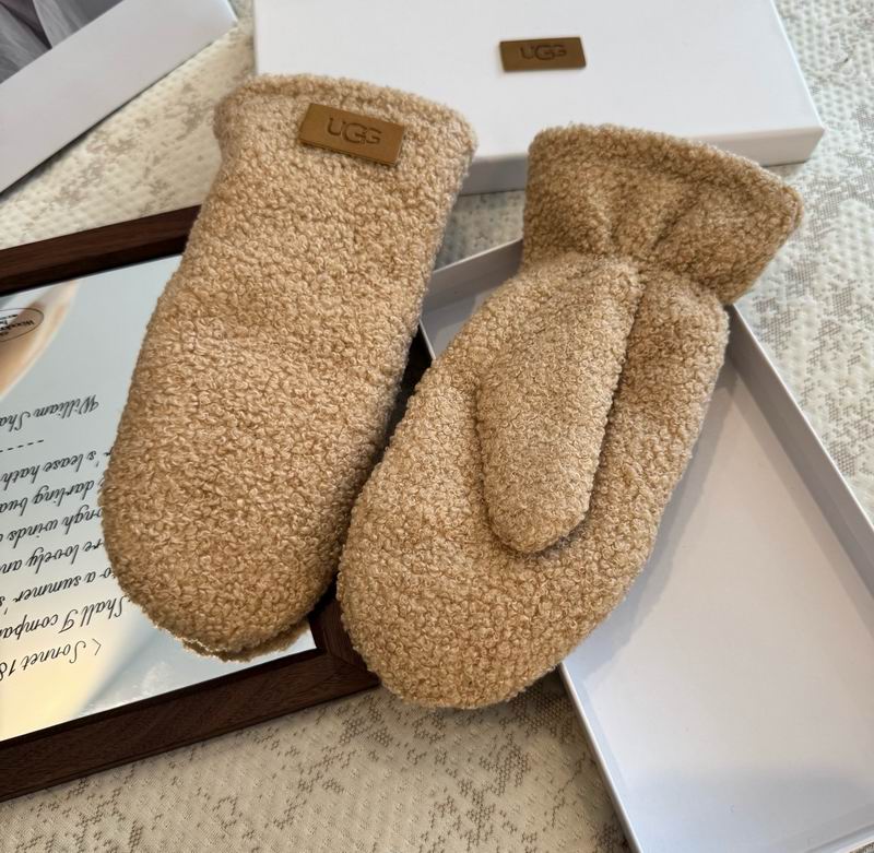 Guantes UGG Beige de lana