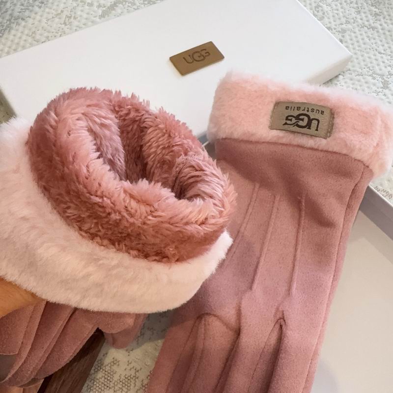 Guantes UGG con Puño Doblado