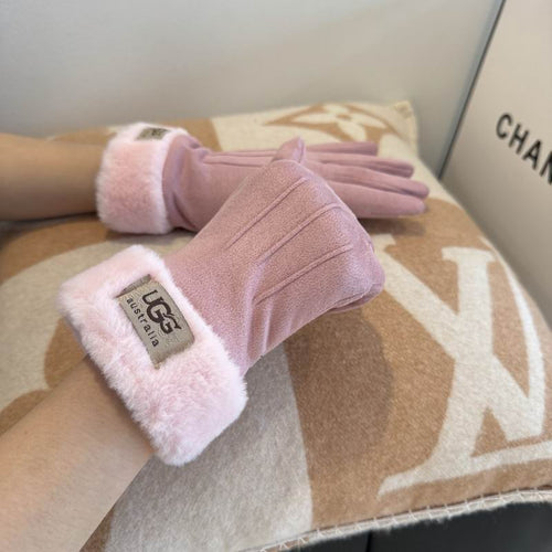 Guantes UGG con Puño Doblado