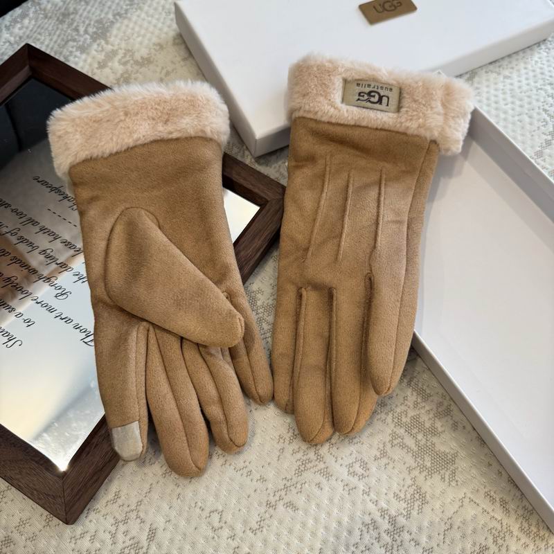 Guantes UGG con Puño Doblado