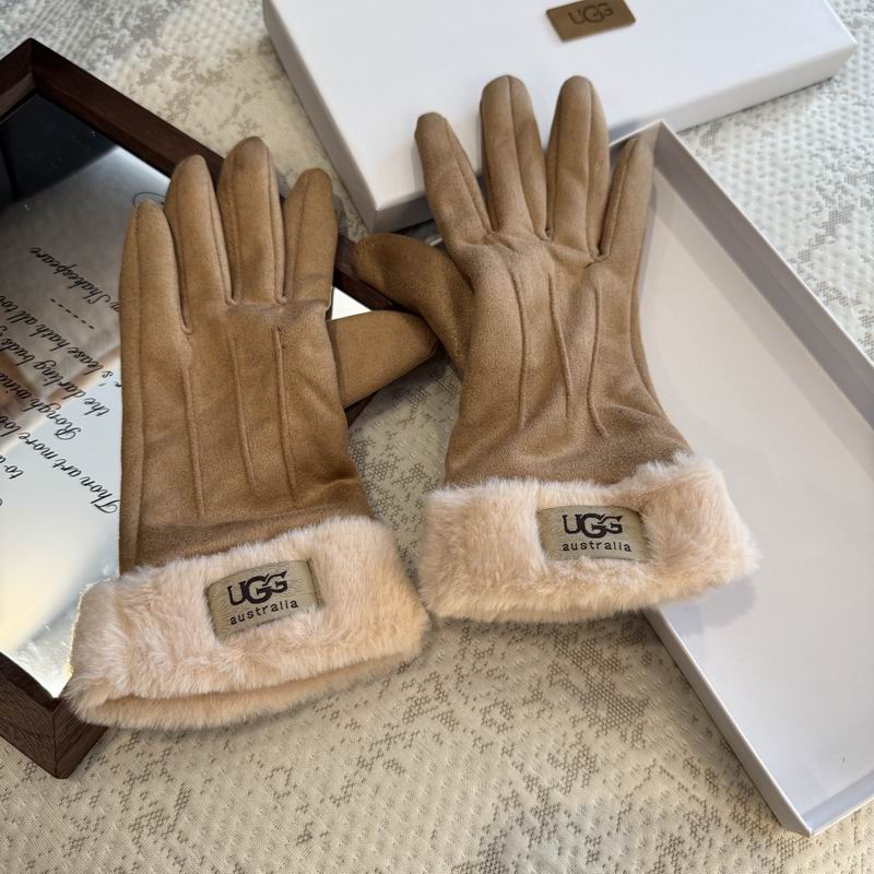 Guantes UGG con Puño Doblado
