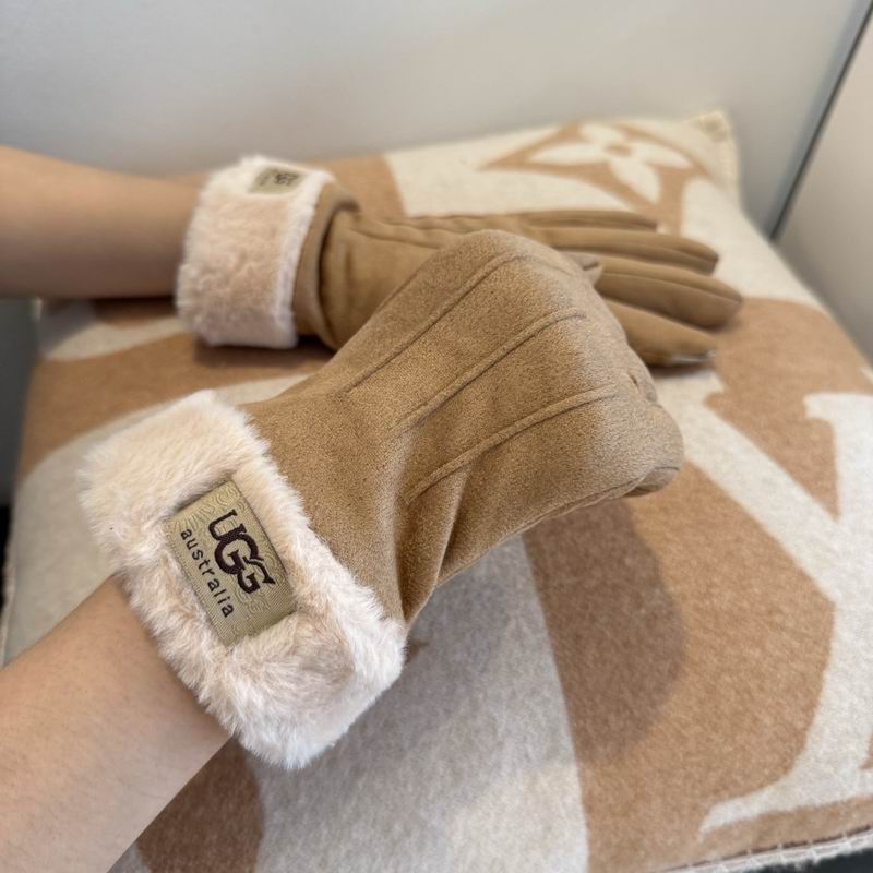 Guantes UGG con Puño Doblado