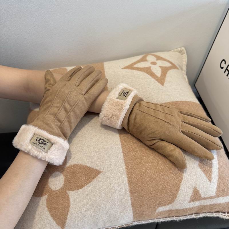 Guantes UGG con Puño Doblado