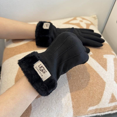 Guantes UGG con Puño Doblado